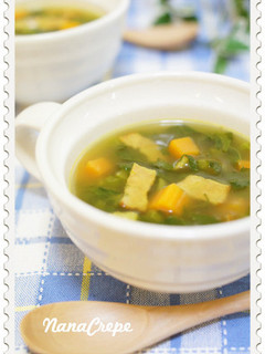 大根葉でカレースープ-レシピのメイン写真