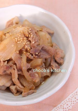 ピリッ♪と新生姜の豚すき煮☆-レシピのメイン写真