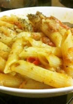 ペンネ・ラグーサルデ（鰯ラグーのペンネ）-レシピのメイン写真