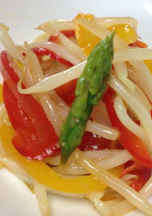 給食☆カラフル炒めサラダ-レシピのメイン写真
