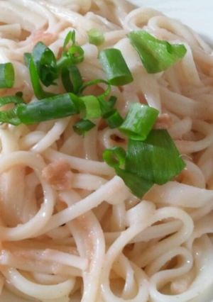 梅干しとタラコのうどん♪-レシピのメイン写真