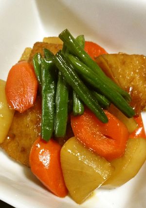 てりてり♡照り煮♡お野菜♡さつま-レシピのメイン写真