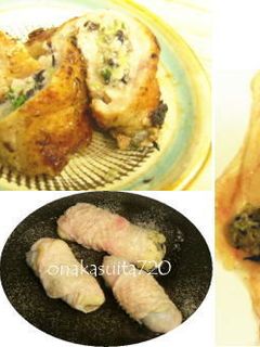 かりっと、ぎょうざの鶏皮包み焼き-レシピのメイン写真