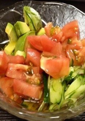 イタリアンサラダ素麺-レシピのメイン写真