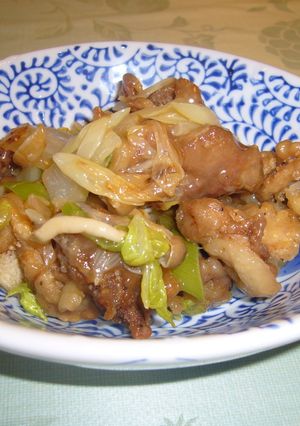 揚げ豚と野菜の中華味-レシピのメイン写真