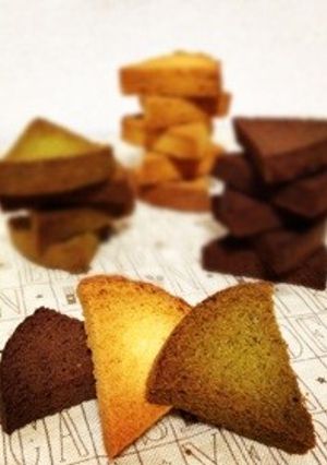 余った…失敗した…スポンジのケーキラスク-レシピのメイン写真