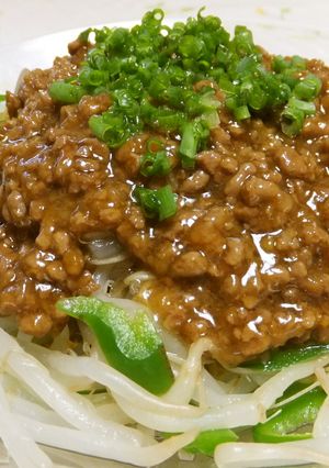 ゆでもやしの肉そぼろあんかけ-レシピのメイン写真