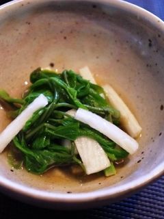コシアブラと山芋のおひたし-レシピのメイン写真