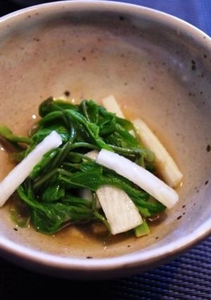 コシアブラと山芋のおひたし-レシピのメイン写真