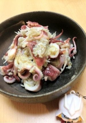 ヤリイカのしらす酢味噌和え-レシピのメイン写真