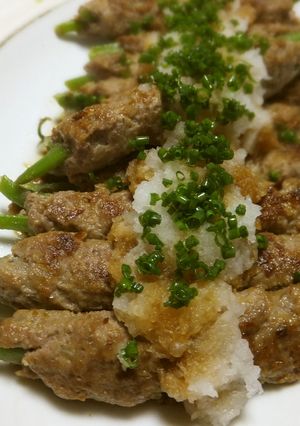 さやいんげんのスティックバーグ-レシピのメイン写真