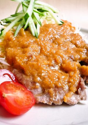 豚ロースのからし焼き-レシピのメイン写真