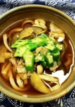 茄子うどん-レシピのメイン写真