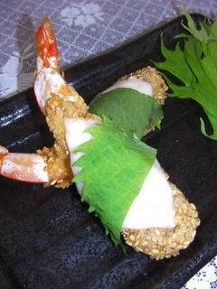 和風✿ごまエビフライのシソチーズ巻き-レシピのメイン写真