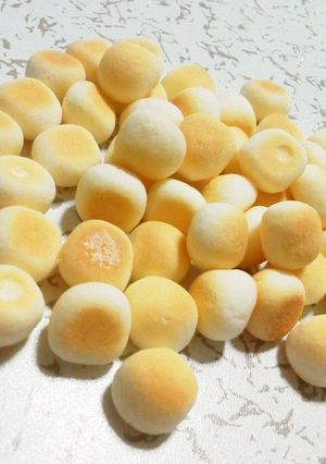 材料３つ♪簡単！たまごぼーろ♪-レシピのメイン写真