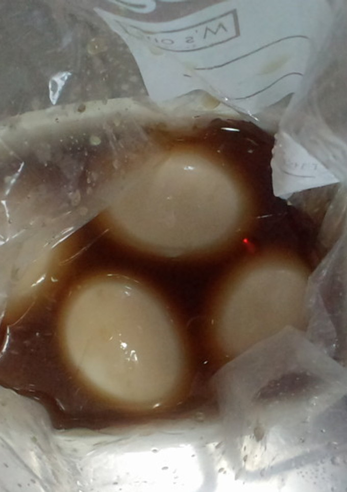 冷やし麺の付合せに絶対おいしい半熟煮玉子-レシピのメイン写真