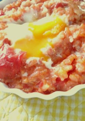 簡単ヘルシー☆とまとドリア-レシピのメイン写真