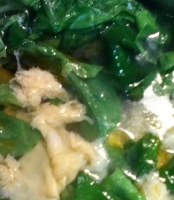 サラダ菜のスープ-レシピのメイン写真