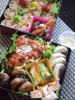 『オムライスまた巻いちゃったのお弁当♪』-レシピのメイン写真