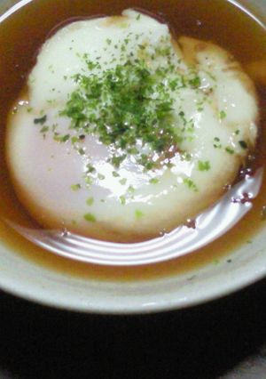 レンジで簡単！なんちゃって温泉卵-レシピのメイン写真