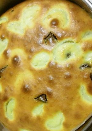 混ぜて焼くだけ！簡単チョコバナナケーキ-レシピのメイン写真