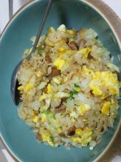 納豆チャーハン-レシピのメイン写真