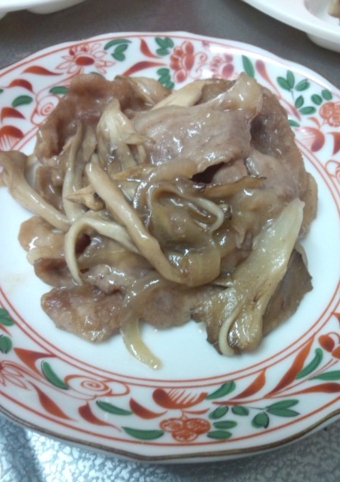 豚肉ときのこの和風ソテー-レシピのメイン写真