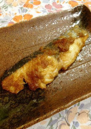 **さわらの胡麻味噌焼き**-レシピのメイン写真