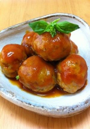 高野豆腐de肉団子-レシピのメイン写真