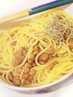 超簡単!10分ぐらいで出来る!納豆スパ-レシピのメイン写真