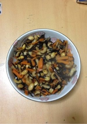 ちゃちゃっとひじきの煮物-レシピのメイン写真