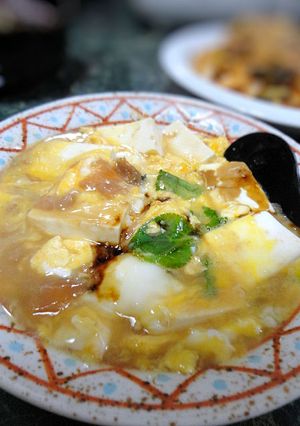 たまごのおかず☆豆腐の梅とじ-レシピのメイン写真