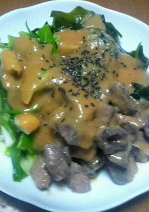 昔ながらの日本の味！鮪と葱のぬた♪-レシピのメイン写真
