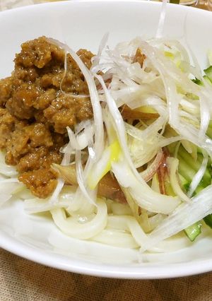 しょうがたっぷり　肉味噌じゃじゃ麺-レシピのメイン写真