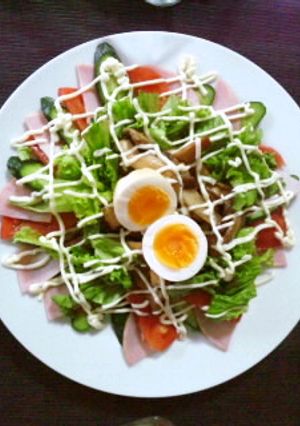 簡単サラダ-レシピのメイン写真