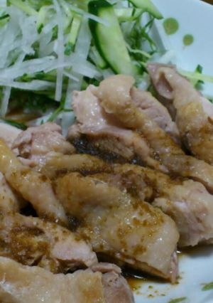 チキンソテーの柚子コショウだれ-レシピのメイン写真