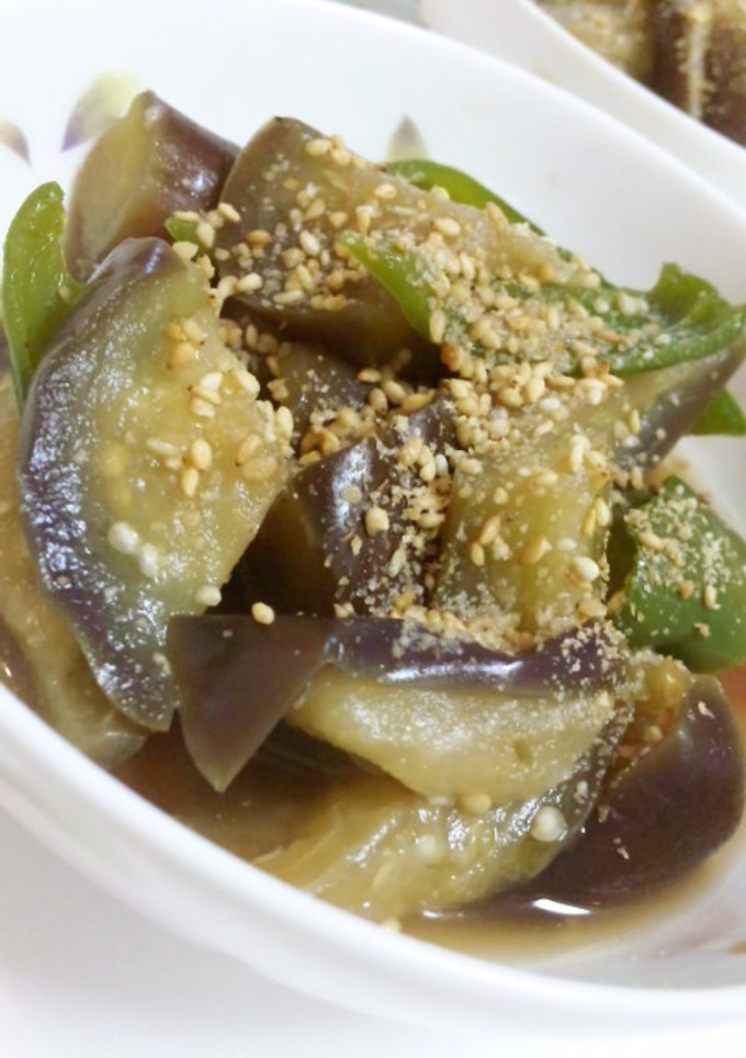 あっさり副菜☆茄子の煮浸し＋柚子胡椒-レシピのメイン写真