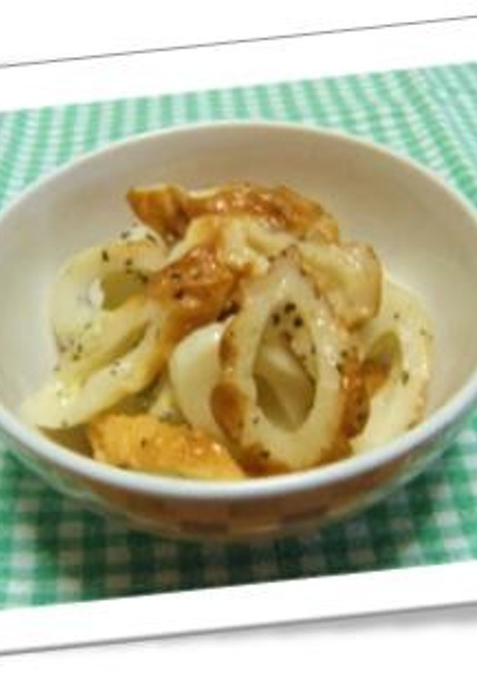 お弁当に✿ちくわのマヨ炒め～バジル風味～-レシピのメイン写真