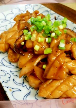 イカのわた醤油焼き-レシピのメイン写真