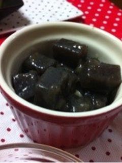 こんにゃくの甘辛煮-レシピのメイン写真