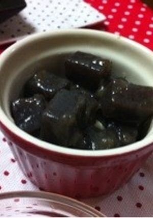 こんにゃくの甘辛煮-レシピのメイン写真