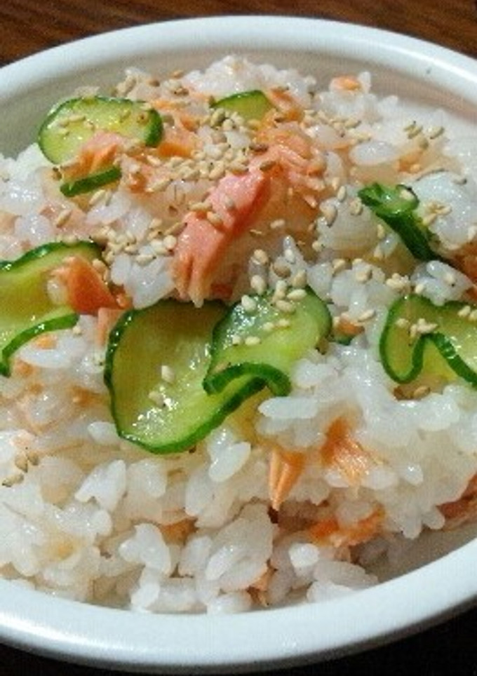 鮭ときゅうりのちらしずし-レシピのメイン写真