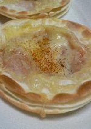 餃子の皮でパリパリピザ風-レシピのメイン写真