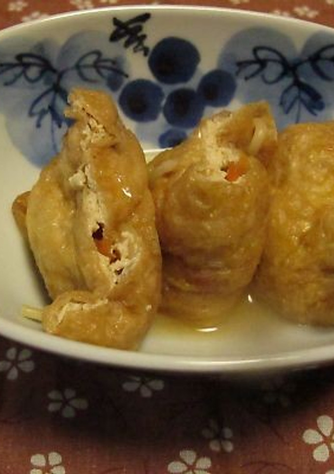 油揚げと人参の袋煮-レシピのメイン写真