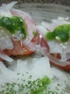 トマトと玉ねぎのイタリアンサラダ♪-レシピのメイン写真