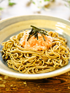 海苔風味♫さっぱり☆明太マヨおろし蕎麦-レシピのメイン写真