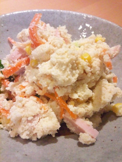 生おからで梅味サラダ-レシピのメイン写真