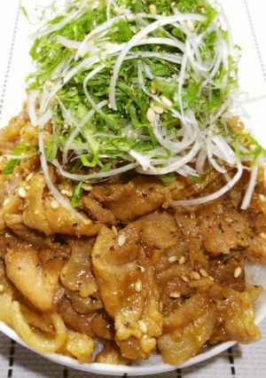 男のロマンだ！豚こま肉で東坡肉風豚丼大盛-レシピのメイン写真