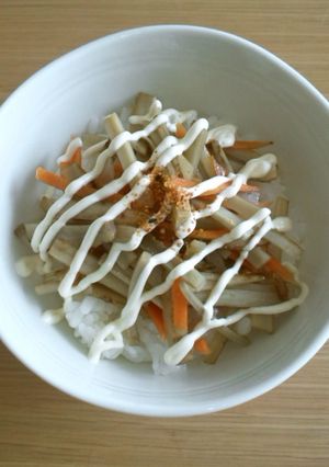 簡単美味しい☆マヨきんぴら丼-レシピのメイン写真