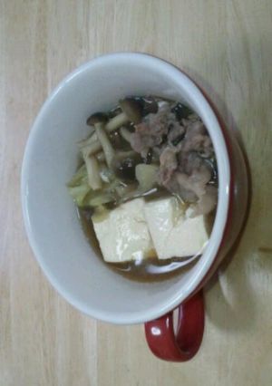 牛脂がポイント☆我が家の肉豆腐-レシピのメイン写真